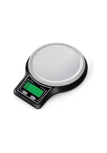 Ulzyvf Çelik Terazisi, Terazisi Tavası, Paslanmaz Mutfak Ekipmanı Siyah