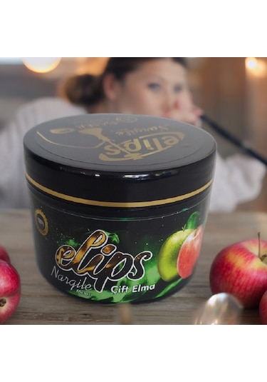 Elips Nargilemelası Çift Elma Anason 250 Gr