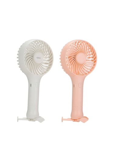 Hangfox Beyaz Usb Şarjlı El Fanı - Pd-a9 Modeli 1 Pil Yok - Günlük Ve Seyahat İçin