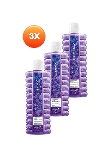 Avon Lavanta Kokulu Banyo Köpüğü 3 x 500 ML