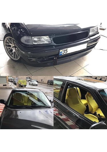Opel Astra F Uyumlu Astra H Lip 2 Parça Ön Tampon Eki N11.608