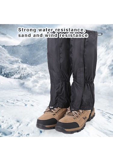 1 Çift Su Geçirmez Outdoor Yürüyüş Kamp Tozlukları