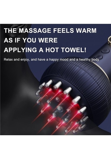 Willowhaven Elektrikli Çukurluğu Masaj Ems Meridyen Fırça Titreşimli Mor Mor