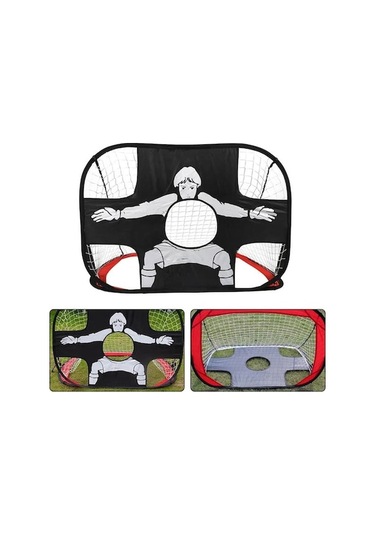 Jialan Katlanabilir Futbol Golü Naylon Futbol Golü Çocuklar Ve Siyah Yc Siyah