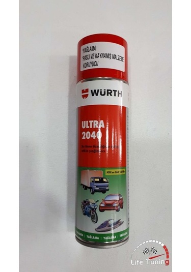 Ultra 2040 Würth 500ml Çok Amaçlı Yağlayıcı