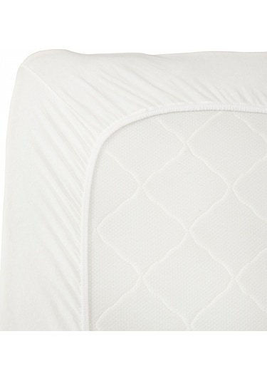 Karaca Home Penye Fitted Çarşaf Çift Kişilik Ekru 160x200+30 cm