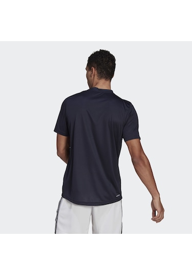 Adidas Aeroready Designed To Move Erkek Lacivert Tişört Gm2097