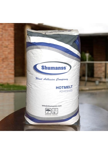 Shumanss Düz Kenar Bantlama Hotmelt Tutkalı Sarı Şeffaf 20kg Torba