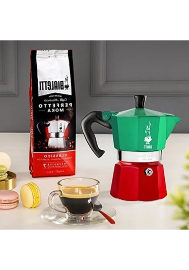 3 Fincan Kapasiteli Ocak Üstü Espresso Pişirici