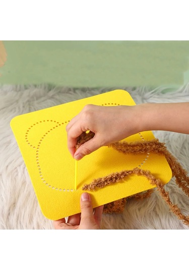 Çocuklar İçin Aktivite Ve Örgü Kiti Sevimli Hayvanlar Sevimlik Kurbağa 1 Adet