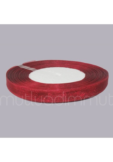 Mutluadim 1Cm X 50Metre Düz Organze Kurdela