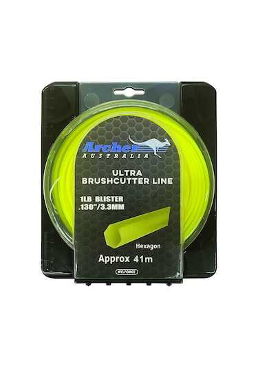 Archer Ultra Brushcutter Lıne Tırpan Misina İpi Altıgen 3.3 Mm 41 Metre