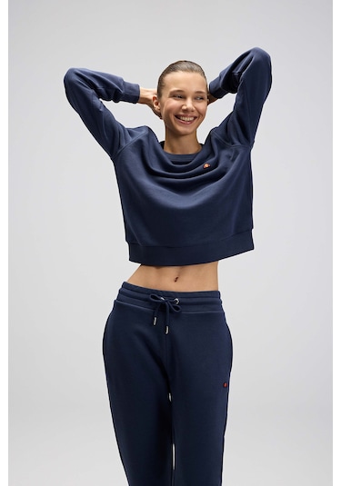 Ellesse Bayan Sweat Ef553-nv Lacivert Lacivert