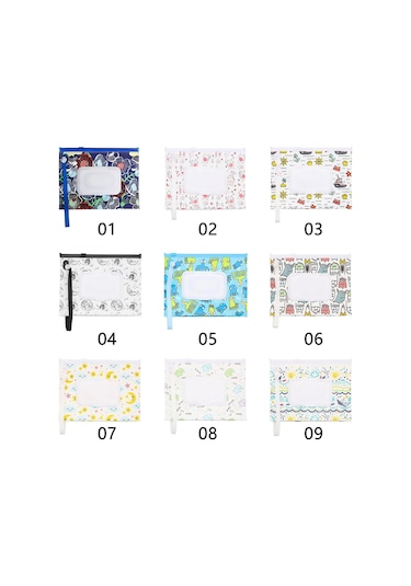 Stil 1-2-eva Bebek Islak Mendil Kese Snap-askı Mendil Tutucu Kılıf Y Kullanılabilir Doldurulabilir Islak Mendil Peçetelik 46919023