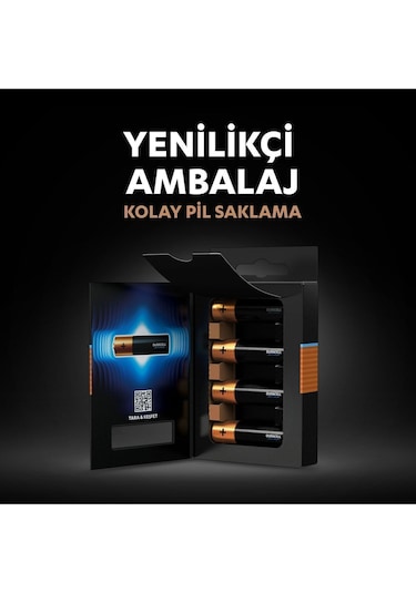 Duracell Optimum LR6/MN1500 1.5 V AA Alkalin Pil 16’lı Paket