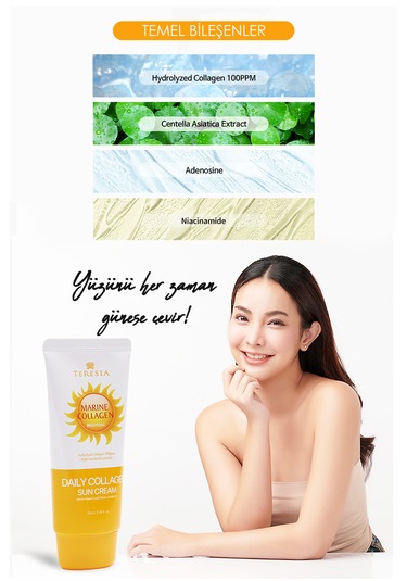 Aydınlatıcı & Kırışıklık Karşıtı Güneş Kremi Günlük Kullanıma Uygun, Hafif Yapı 70ml