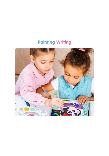 Fonken Kids Dayanıklı Kauçuk Uçlu Çocuklar İçin Stylus Kalem Açık Pembe