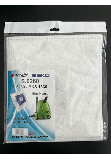 Arçelik Uyumlu-beko S6260-bks1330 Süpürge Sentetik Toz Torbası
