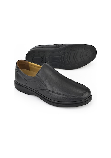 Ziya, Erkek Hakiki Deri Konfor Ayakkabı 1511018z209 Siyah 1311018z209 000 Siyah