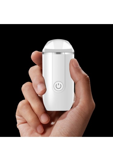 Gajeena Taşınabilir Beyaz Tıraş Makinesi, Usb-c Şarj, Kompakt Tasarım