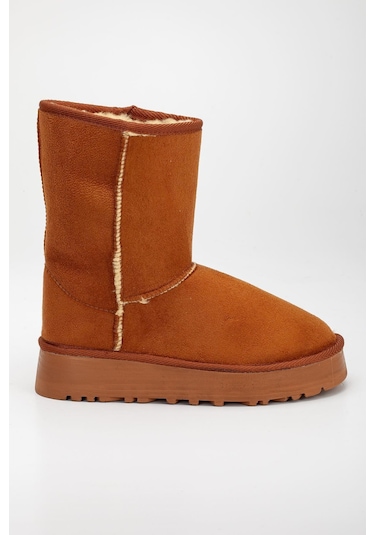 Celio Kalın Taban Ugg Leopar Taba