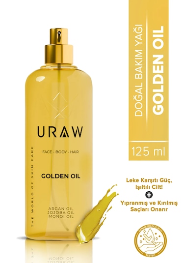 Uraw Golden Oil Bitkisel Yağ Kompleksi 125 ML