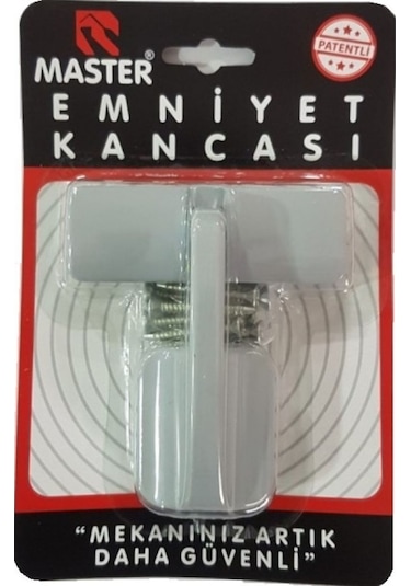 Master Emniyet Kancası Gri Beyaz
