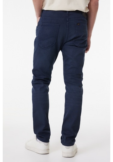 Lee Luke Slim Fit Dar Kesim Düşük Bel Dar Paça Antrasit Erkek Esnek Jean Denim Kot Pantolon L719121003 Siyah
