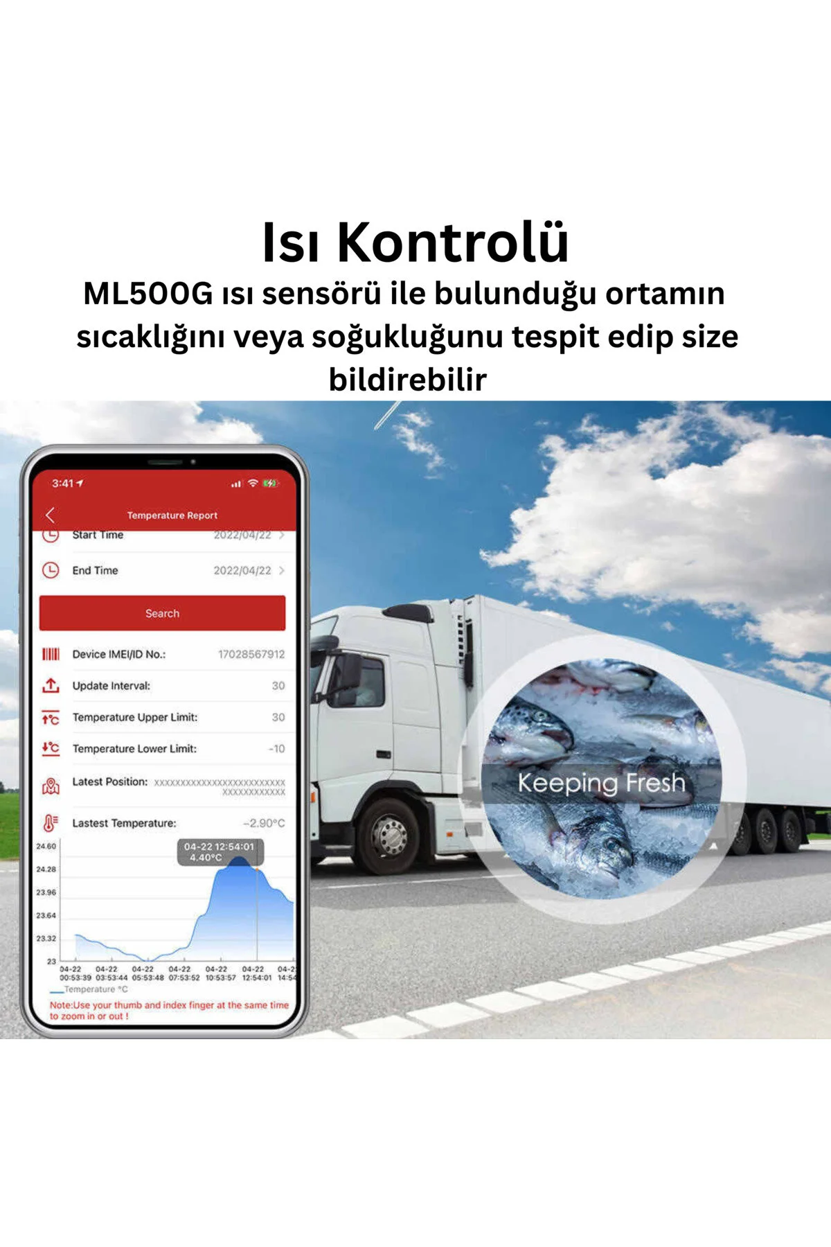 Ml500 Kişisel Gps Yaşlı, Çocuk Ve Bireysel Güvenlik İçin 12 Ay