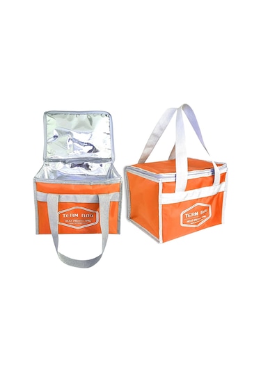 Termbag Katlanabilir 20 Litre Buzluk Termal Termos Çanta Turuncu