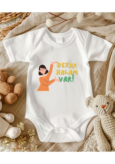 Lupi İsimli Zıbın Yazılı Bebek Zıbın Beyaz-lila Beyaz