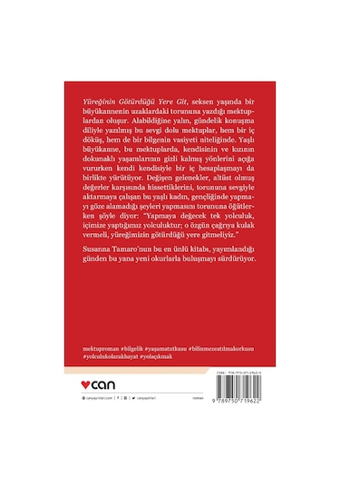 Yüreğinin Götürdüğü Yere Git  - Susanna Tamaro -  Can Yayınları