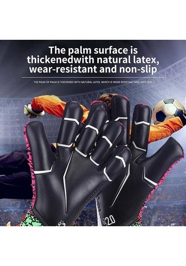 Artfulabode Yetişkinler Ve Renkli Kavrama Kaleci Kaleci İçin Güçlü Gençler Futbol Futbol Eldivenleri, Eldivenleri Çok Çocuklar, Boyutunda 6/7/8/9/10 Hy Çok Renkli