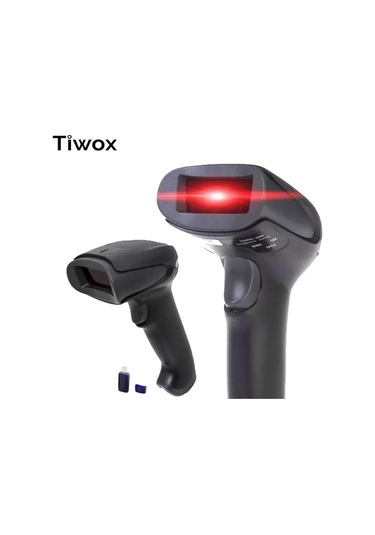 Tiwox Vsk-118 2d Usb Kablosuz Karekod Ve Barkod Okuyucu