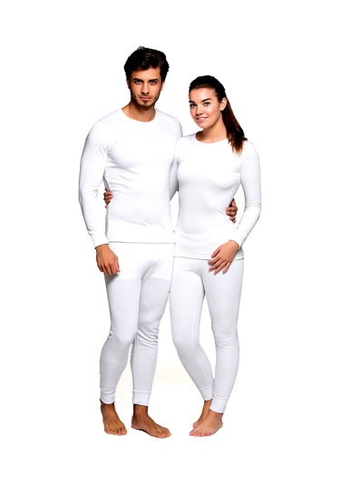 Thermoform Active Yetişkin Termal İçlik Set Beyaz Hzt4008 R002 Beyaz