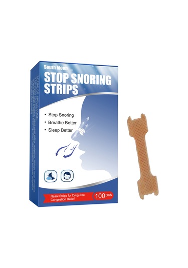 Vkemall South Moon Stop Horlama Burun Bantları Daha İyi Uyku Sağlar Daha İyi Nefes Alır Bej