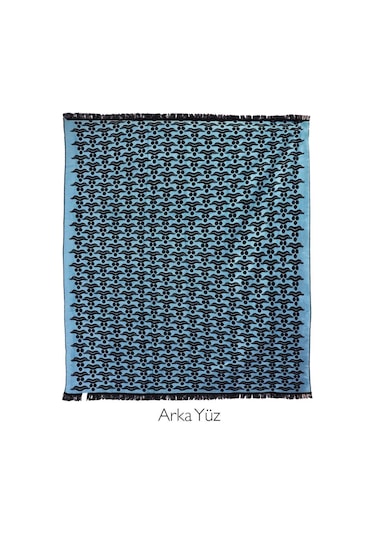 Bigghome Osmanlı Çift Kişilik Battaniye 200 X 220 Cm Karışık