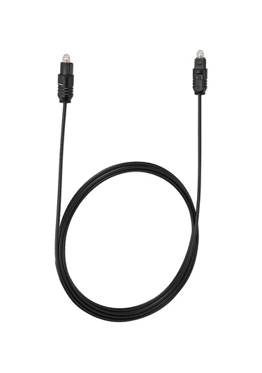 Yaozixa Toslink Erkek-erkek Dijital Fiber Optik Ses Kablosu 2.2mm - 2m, Cd/dvd/minidisc İçin Net Ses, Dolby Digital Dts Desteği