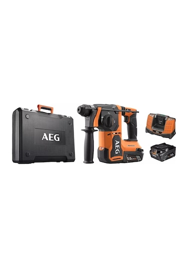 Aeg BBH18BL2-502C 18 V 5.0 Ah Akülü Kömürsüz Kırıcı - Delici