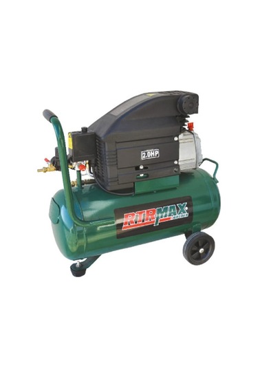 Rtrmax RTM750 2 Hp 8 Bar 50 LT Yağlı Hava Kompresörü Yeşil