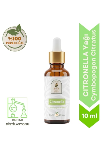Citronella Uçucu Yağı 10 Ml. %100 Saf