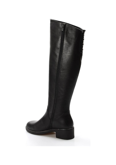 Hakiki Deri Kürklü Kadın Klasik Çizme 064yza1008 001