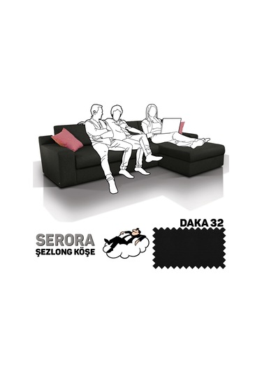 Serora Şezlonglu Köşe Daka 32