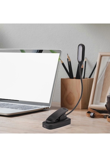 Usb Led Masa Lambası Modern Klipsli Okuma Lambası Oturma Odası Öğ Diğer