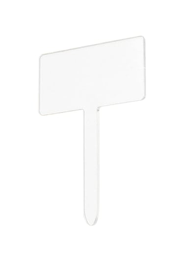 Suntek 24x Akrilik Bitki Etiketi Adı , Yeniden Kullanılabilir