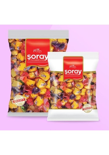 Şoray Point Meyve Aromalı Sert Şeker 950 G