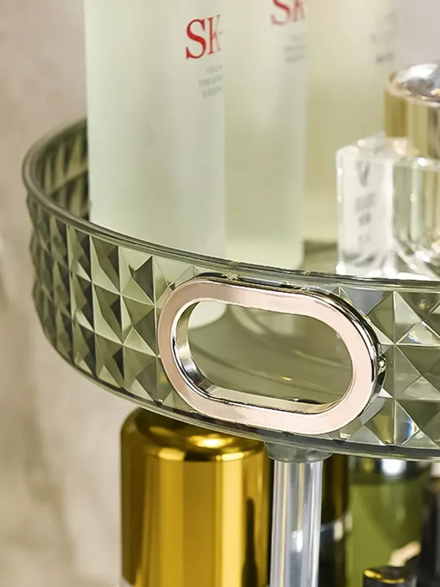 Online Select Baharat Ve Kozmetikler İçin Dönen Stand Tepsi 27 Cm 284497593 Siyah