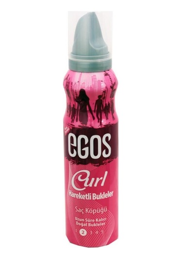 Egos Curl Hareketli Bukleler Saç Köpüğü 125 ML