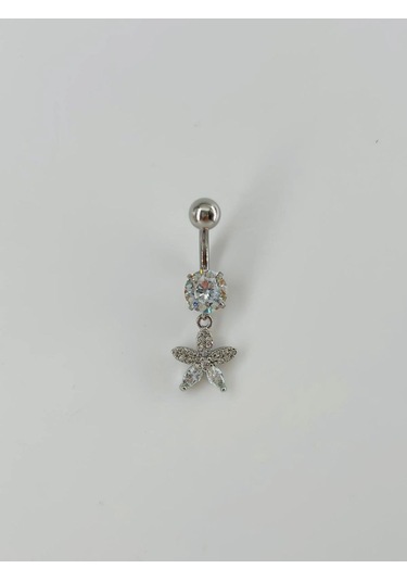 Çiçek Detaylı Göbek Piercing Diğer 94709849