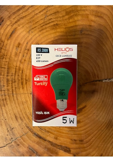 Helios Hs-2009y Yeşil Işık Gece Lambası